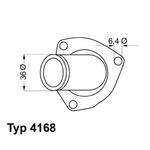 4168.92D WHR 4168.92D TERMOSTAT OPEL WAHLER TERMOSTATY (GJ) (PT) WAHLER [1893221] w sklepie internetowym kayaba.istore.pl