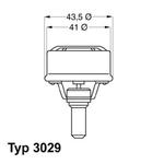 3029.78 WHR 3029.78 TERMOSTAT RENAULT WAHLER TERMOSTATY (GJ) (PT) WAHLER [1893281] w sklepie internetowym kayaba.istore.pl