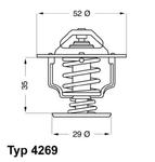 4269.78D WHR 4269.78D TERMOSTAT HONDA WAHLER TERMOSTATY (GJ) (PT) WAHLER [1893249] w sklepie internetowym kayaba.istore.pl