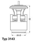 3143.87D WHR 3143.87D TERMOSTAT SEAT IBIZA/CORD 1.0-1.6 97- SKODA FABIA/FELICIA/OCTAVIA VW GOLF/POLO/VENTO 1.4/1.6 91-01 SZT WAHLER WAHLER TERMOSTATY [1893307] w sklepie internetowym kayaba.istore.pl