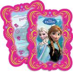 Zaproszenia z kopertami, Frozen- 6szt./op. w sklepie internetowym Partykiosk