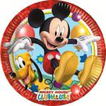 Talerzyki papierowe Myszka Mickey 8szt./op. w sklepie internetowym Partykiosk