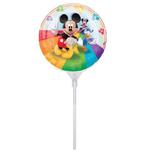 Foliowy balonik dmuchany przez słomkę, Myszka Miki w sklepie internetowym Partykiosk