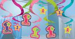 Dekoracja-spirale na pierwsze urodziny w sklepie internetowym Partykiosk