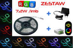 RF 1,5mb - Zestaw - Taśma LED RGB, zasilacz, sterownik dotykowy w sklepie internetowym MeaLux 