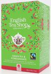 Herbata Zielona z Granatem i Płatkami Róży Fair Trade BIO (20 x 2 g) 40 g English Tea Shop Organic w sklepie internetowym BioSklep 