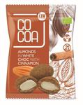 Migdały w Białej Polewie Kokosowej z Cynamonem BIO 70 g Cocoa w sklepie internetowym BioSklep 