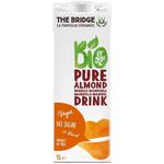 Napój Migdałowy 6% bez Dodatku Cukrów Bezglutenowy BIO 1 litr The Bridge w sklepie internetowym BioSklep 