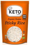 Makaron Keto Konjac w Kształcie Ryżu Bezglutenowy BIO 270 g Keto Chef w sklepie internetowym BioSklep 