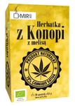 Herbatka z Konopi z Melisą 20 x 0,8 g, 16 g BIO Mir-Lek w sklepie internetowym BioSklep 