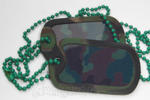 Nieśmiertelniki komplet - DOG-TAG CAMO GREEN w sklepie internetowym Artmagic.pl 