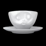 Filiżanka do kawy porcelanowa CAŁUJĄCA BUŹKA - 58Products - T014201 w sklepie internetowym Mullo
