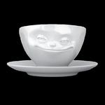 Filiżanka do kawy porcelanowa UŚMIECHNIĘTA BUŹKA - 58Products - T014101 w sklepie internetowym Mullo