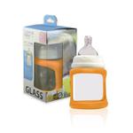 Szklana eko - butelka 150 ml Orange, Cherub Baby w sklepie internetowym esklep-dla-dzieci.pl