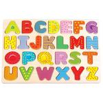 Puzzle drewniane układanka alfabet - duże litery w sklepie internetowym esklep-dla-dzieci.pl