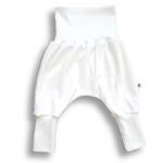 Nanaf Organc - spodnie pumpy,regulowane r.68,białe w sklepie internetowym esklep-dla-dzieci.pl