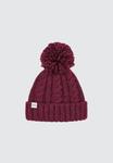 HARP TEAM CZAPKA BEANIE W WARKOCZOWY SPLOT BORDOWA w sklepie internetowym Ruido.pl