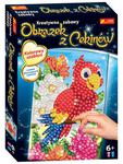 Kolorowa Papuga obrazek z cekinów Kreatywne Zabawy Ranok w sklepie internetowym TOYS4US.pl 
