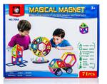 Kolorowe klocki magnetyczne MAGICAL MAGNET 71 SZT. E1 w sklepie internetowym TOYS4US.pl 