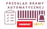 Przegląd bramy przesuwnej Konsport + napęd Somfy w sklepie internetowym Styloweogrodzenia.pl