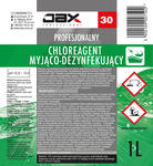 JAX PROFESSIONAL 30 - CHLOREAGENT MYJĄCO-DEZYNFEKUJĄCY 1L CHLOREAGENT MYJĄCO-DEZYNFEKUJĄCY W WYKAZIE PRODUKTÓW BIOBÓJCZYCH w sklepie internetowym chemhurt.pl