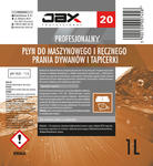 JAX PROFESSIONAL 20 - PŁYN DO MASZYNOWEGO I RĘCZNEGO PRANIA DYWANÓW I TAPICERKI JAX PROFESSIONAL 20 - PŁYN DO MASZYNOWEGO I RĘCZNEGO PRANIA DYWANÓW I TAPICERKI w sklepie internetowym chemhurt.pl