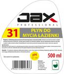 JAX PROFESSIONAL 31 - PŁYN DO MYCIA I PIELĘGNACJI ŁAZIENKI JAX PROFESSIONAL 31 - PŁYN DO MYCIA I PIELĘGNACJI ŁAZIENKI w sklepie internetowym chemhurt.pl