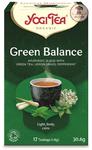 HERBATA ZIELONA RÓWNOWAGA (GREEN BALANCE) BIO (17 x 1,8 g) 30,6 g - YOGI TEA w sklepie internetowym Kawa i Dodatki