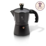 Kawiarka Espresso 150 ml 3 filiżanki Black Rose - Berlinger Haus w sklepie internetowym Kawa i Dodatki