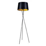 Czarno-złota lampa podłogowa trójnóg - S912-Brila w sklepie internetowym Edinos