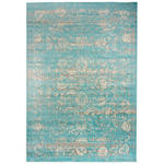 Turkusowy dywan w stylu vintage - Mosani 3X w sklepie internetowym Edinos