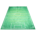 Zielony prostokątny dywan z boiskiem - Kazo 4X w sklepie internetowym Edinos
