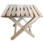 Drewniane składane krzesełko turystyczne - Teos w sklepie internetowym Edinos
