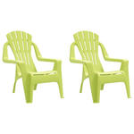 Zielone krzesła ogrodowe dla dzieci - Laromi w sklepie internetowym Edinos