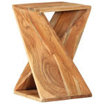 Drewniany stolik pomocniczy w stylu vintage - Ulfar w sklepie internetowym Edinos