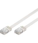 Kabel pÃÂaski Patchcord CAT 5e U/UTP RJ45/RJ45 0,5m biaÃÂy w sklepie internetowym EasyMar