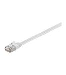 Kabel pÃÂaski Patchcord CAT 6 U/FTP PIMF RJ45/RJ45 0,5m biaÃÂy w sklepie internetowym EasyMar