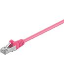 Kabel Patchcord CAT 5e SF/UTP RJ45/RJ45 0,25m purpurowy w sklepie internetowym EasyMar