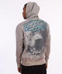 Pit Bull West Coast-California Dog Hoodie Bluza Kaptur Szara w sklepie internetowym Unhuman.pl