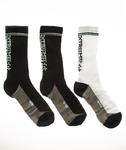 Extreme Hobby-Block Socks Skarpety 3 Pack Czarne/Białe w sklepie internetowym Unhuman.pl