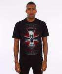 Pit Bull West Coast-Skull Cross T-Shirt Czarny w sklepie internetowym Unhuman.pl