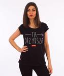 Stoprocent-Brzydsza T-Shirt Damski Czarny w sklepie internetowym Unhuman.pl