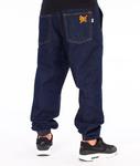 SmokeStory-SSG Tag Jogger Jeans Regular Spodnie Dark Blue w sklepie internetowym Unhuman.pl