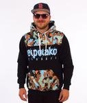 El Polako-Half Moro 08 Cut Bluza Kaptur Czarny/Camo w sklepie internetowym Unhuman.pl