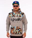 El Polako-Half Moro 08 Cut Bluza Kaptur Szary/Camo w sklepie internetowym Unhuman.pl