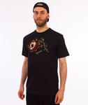 Turbokolor-Rose T-Shirt Black w sklepie internetowym Unhuman.pl