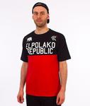 El Polako-Republic T-Shirt Czarny w sklepie internetowym Unhuman.pl