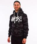 Mass-Signature Hoody Bluza Kaptur Czarna/Camo w sklepie internetowym Unhuman.pl