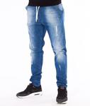 SmokeStory-Premium Jeans Stretch Skinny z Gumą Spodnie Light Przecierane w sklepie internetowym Unhuman.pl