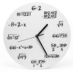 Zegar matematyka ścienny wiszący na baterie równania do rozwiązania w sklepie internetowym Xsonic.pl